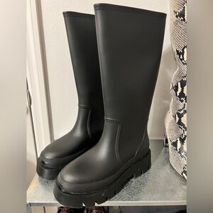 Jeffery Campbell Black Platform Boots